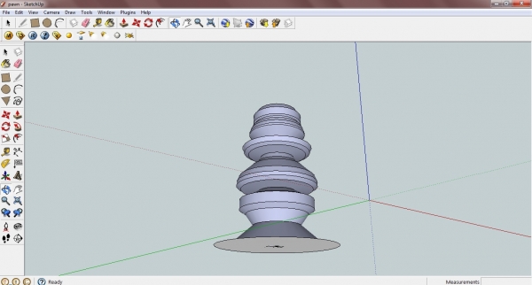 Creation of chess board with pawns: Step 2